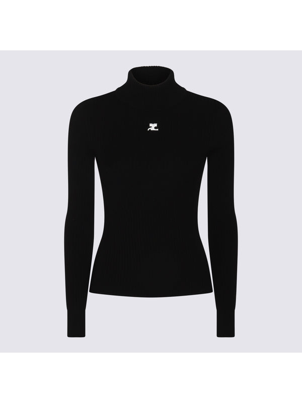 Courrèges Black Knitted