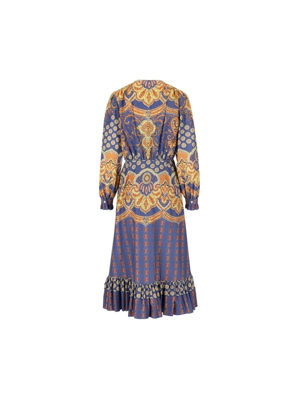 Bandana Pattern Cotton Dress