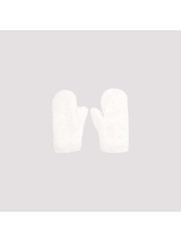 Strap Shearling Gloves