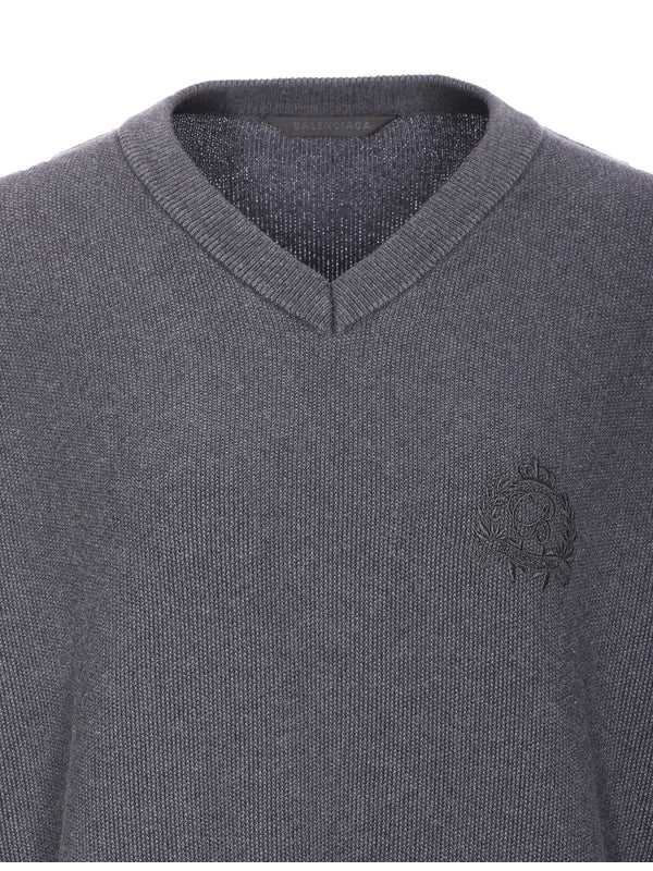 Balenciaga Gray Mini Dress