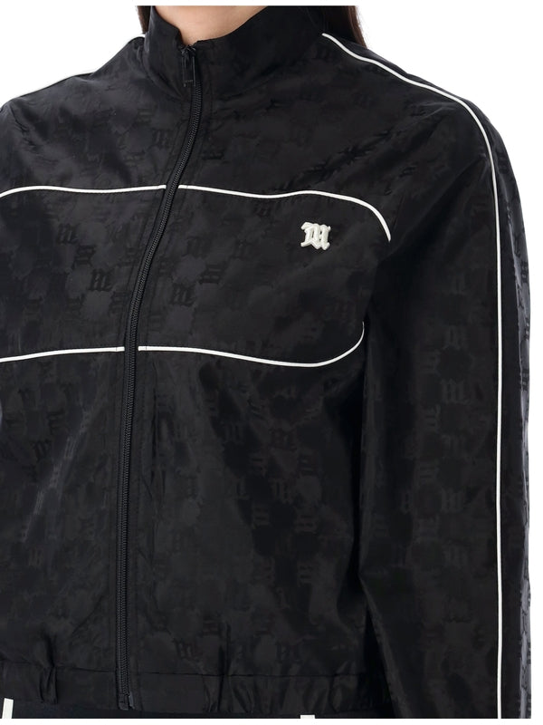 Monogram Logo High Neck Jacket