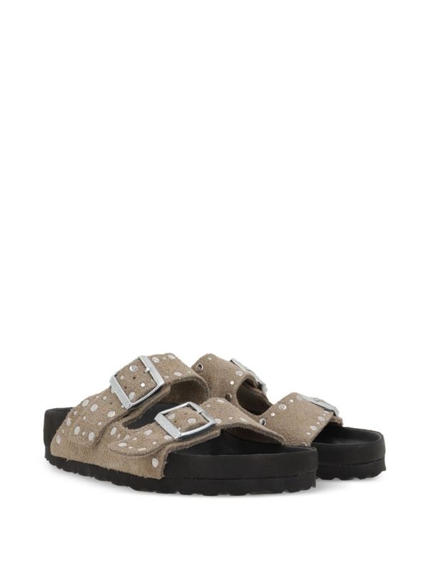 Arizona Rivet Decorated Leather Sandals