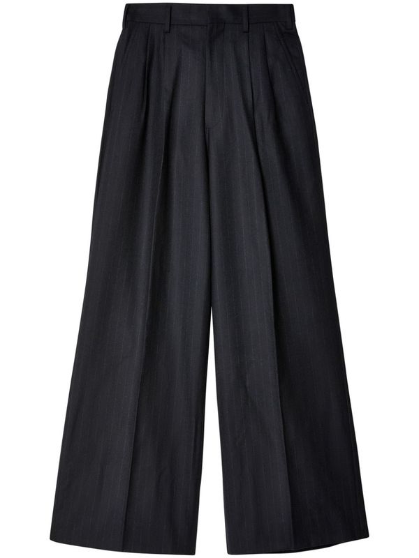 Wide Wool Pants