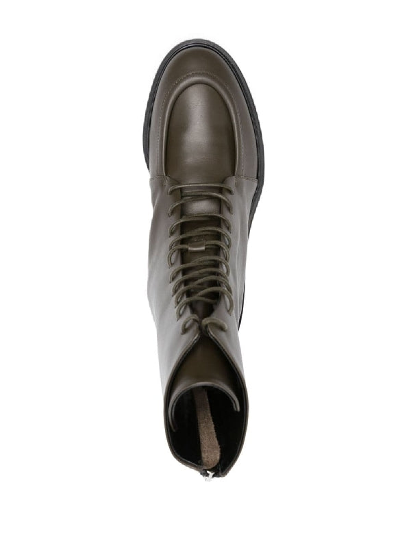 Max Calfskin Lace-up Boots