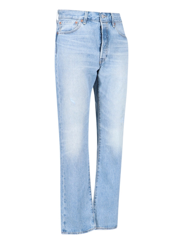 Levi'S Skyblue Denim Pants