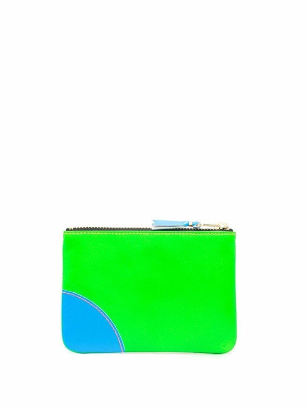 Super Fluo Leather Pouch Wallet