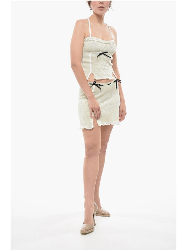 Cormio Green Sleeveless Top