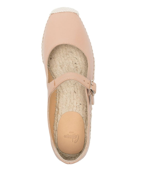 Beige Flat Shoes