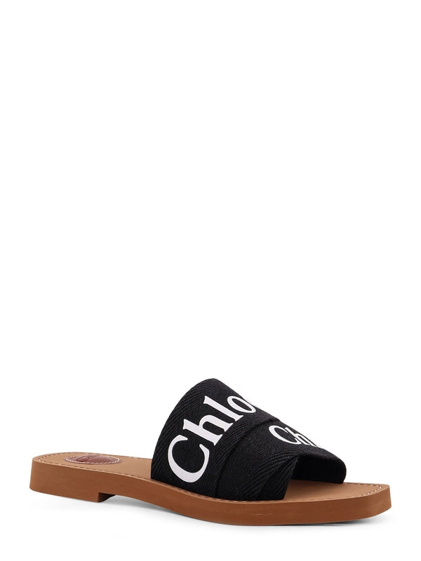 Chloe Black Slides