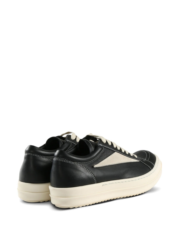 Vintage Leather Low-Top Sneakers