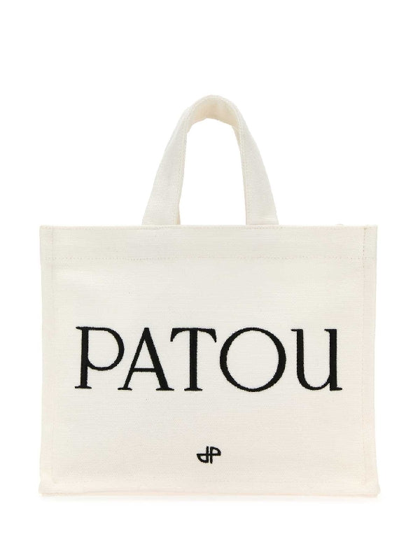 PATOU - HANDBAGS AC0440076 001W White Tote Bags - Jente