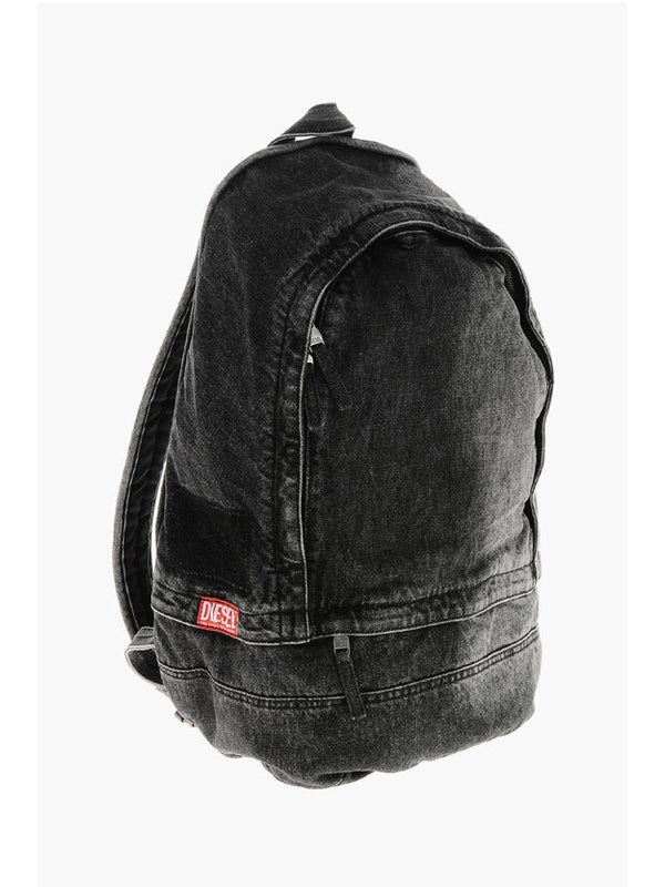 Diesel Black Backpacks