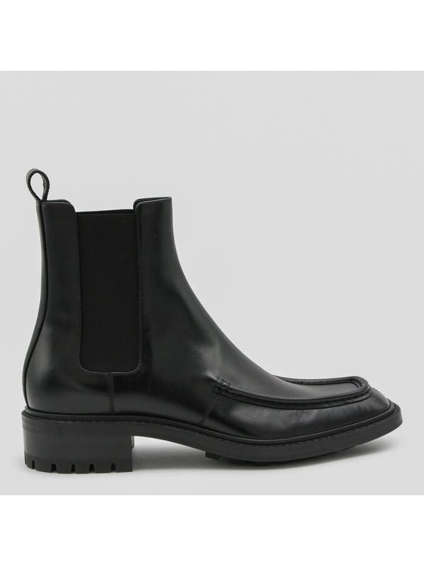 Saint Laurent Black Chelsea Boots