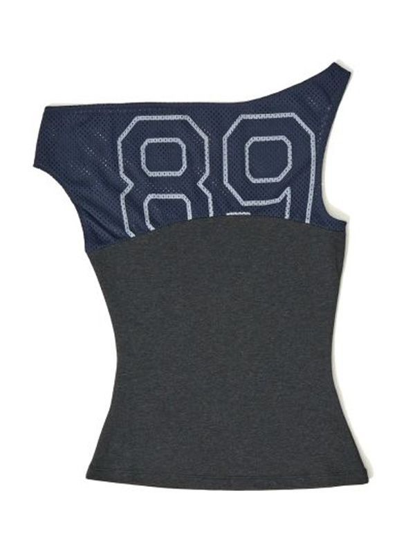 Taurasi Number One-shoulder Sleeveless Top