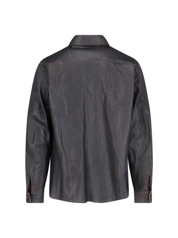 Welding Leather Shirt - Jente