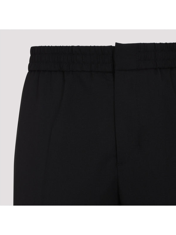 Classic Banding Virgin Wool Pants