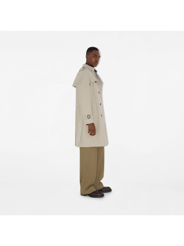 Cotton Blend Trench Coat