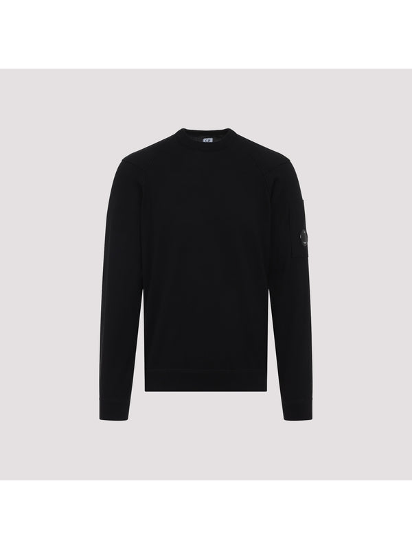 Lens Wappen Crewneck Cotton Knit