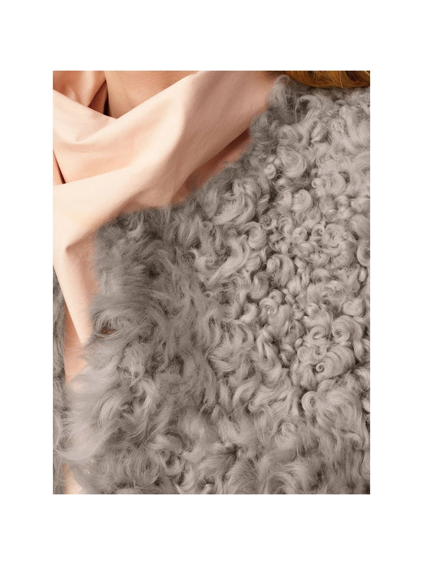 Ami Grey Fur & Shearling