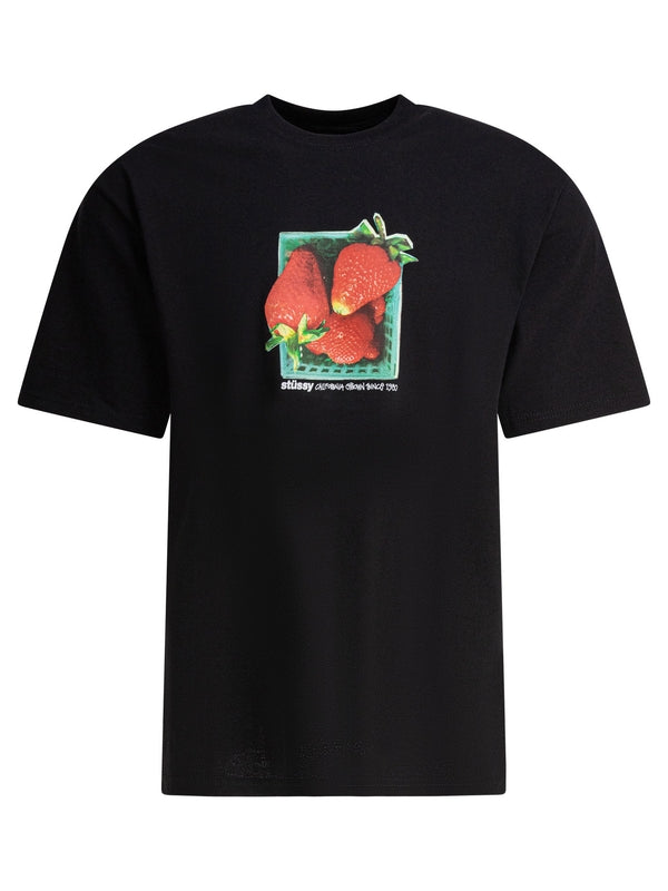 Stussy BERRIES Black Half Sleeve