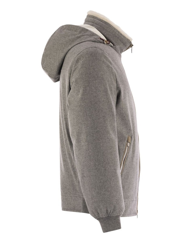 Brunello Cucinelli Grey Down