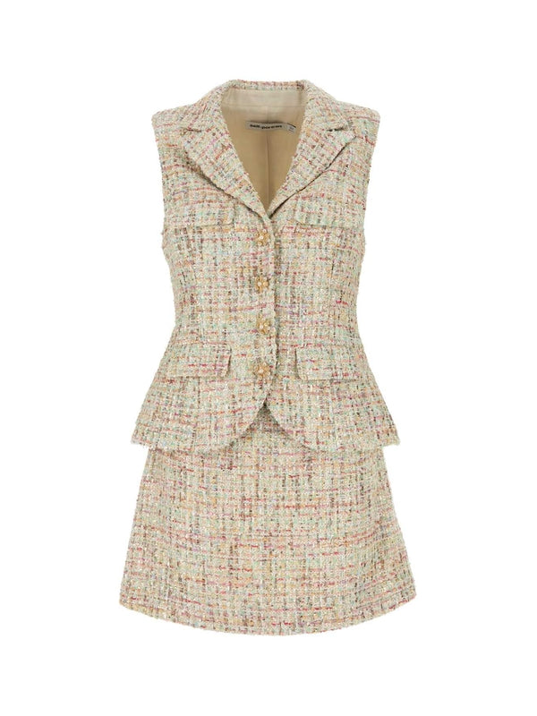 Tweed Tailored Mini Dress