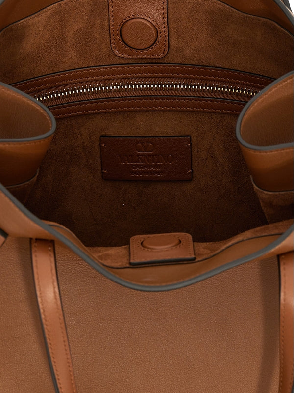 Antibes
  Leather Medium Tote Bag