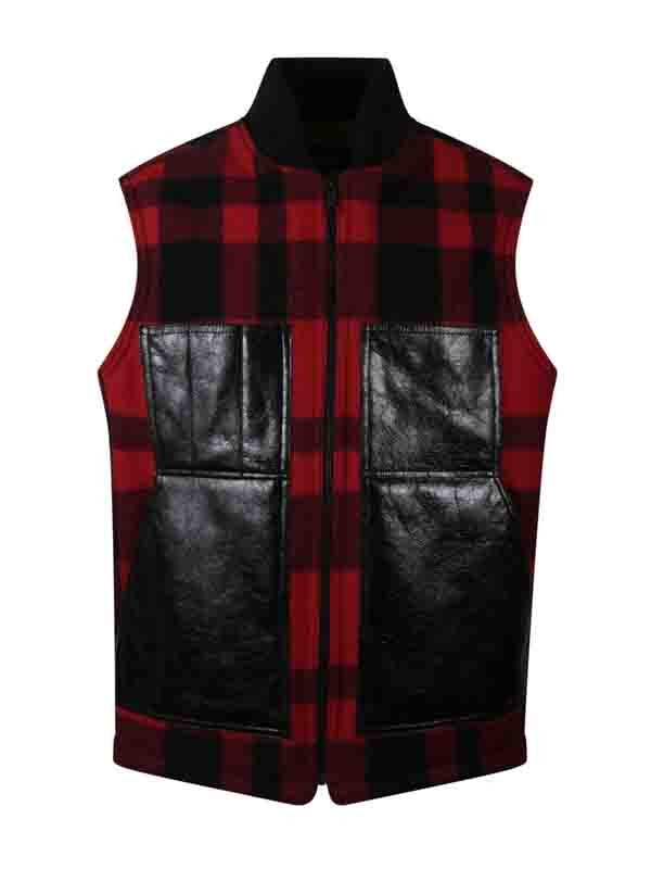 Junya Watanabe Red Checked Vests