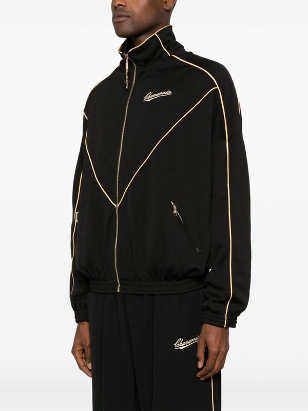 Logo Embossing Track Zip-Up Jacket