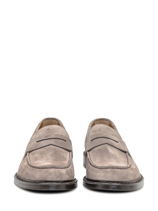 Doucal'S Grey Loafers