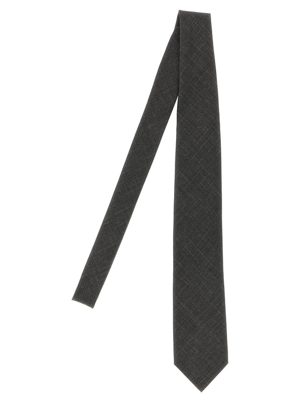 Brioni Grey Neck Ties