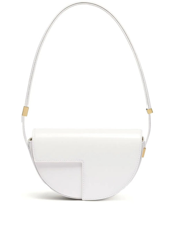 Half-moon Leather Shoulder Bag