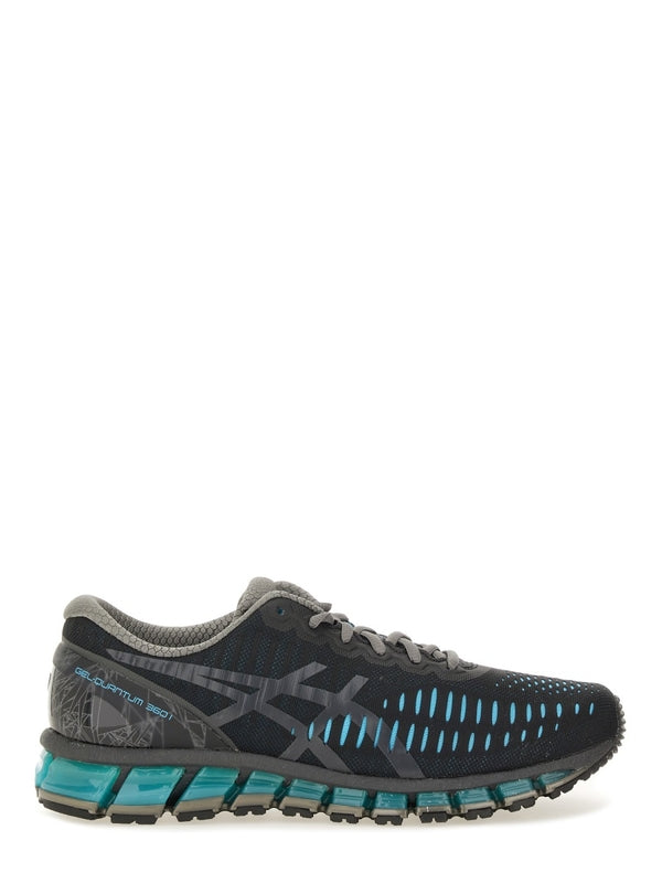 Asics Black Blue Low Top Sneakers