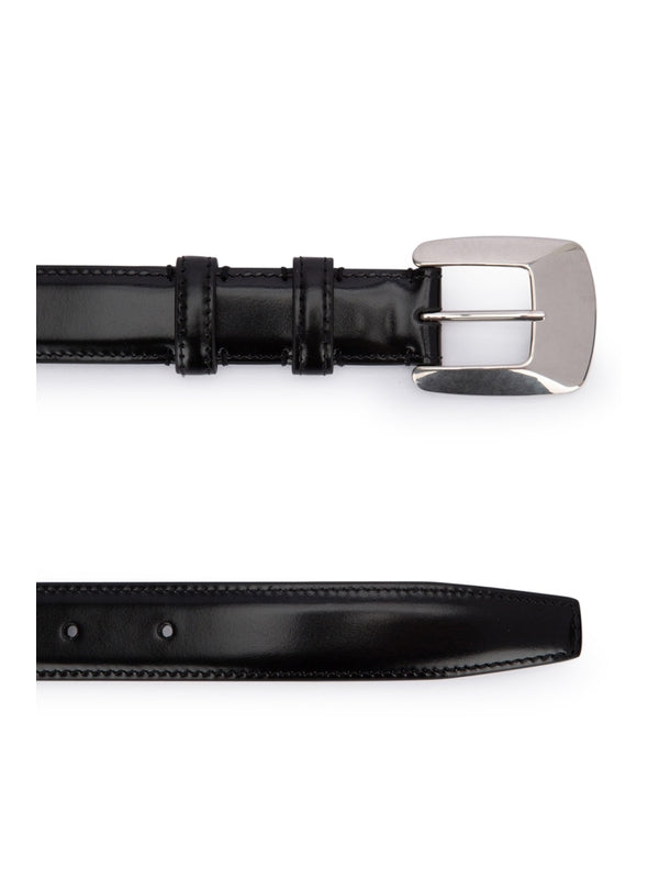 Black Leather Belt
