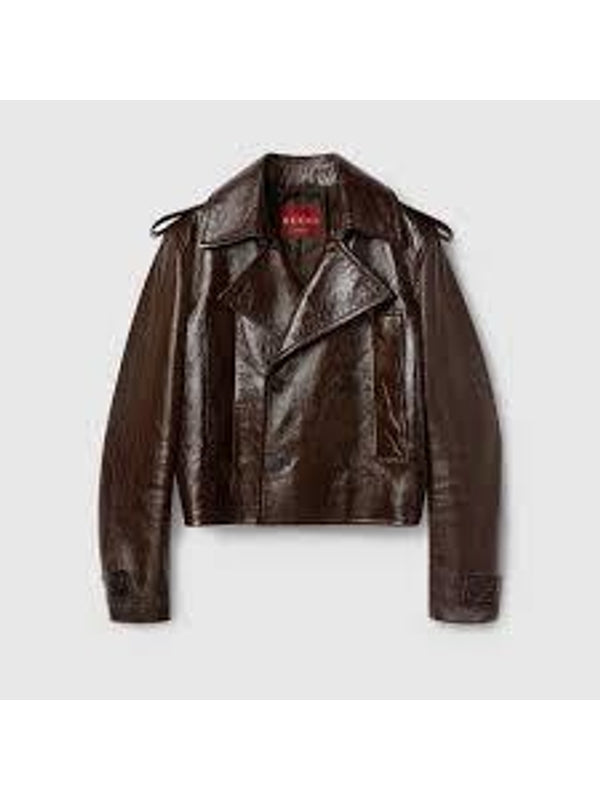 Gucci Brown Biker