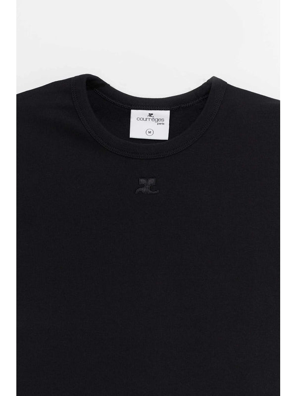 Courrèges Black Half Sleeve