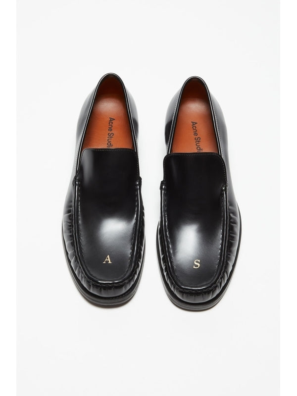 Acne Studios Leather Black Loafers