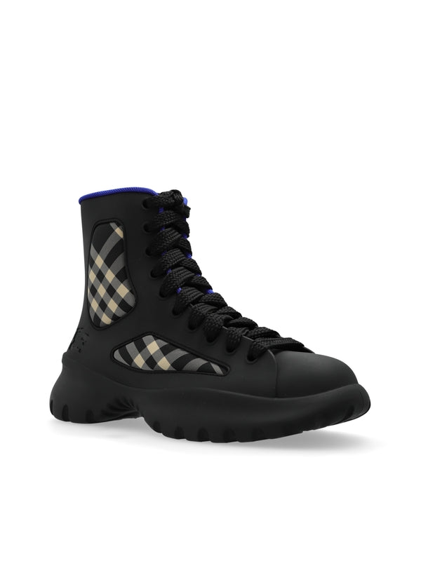 Boulder Check
  Insert Lace-Up Boots