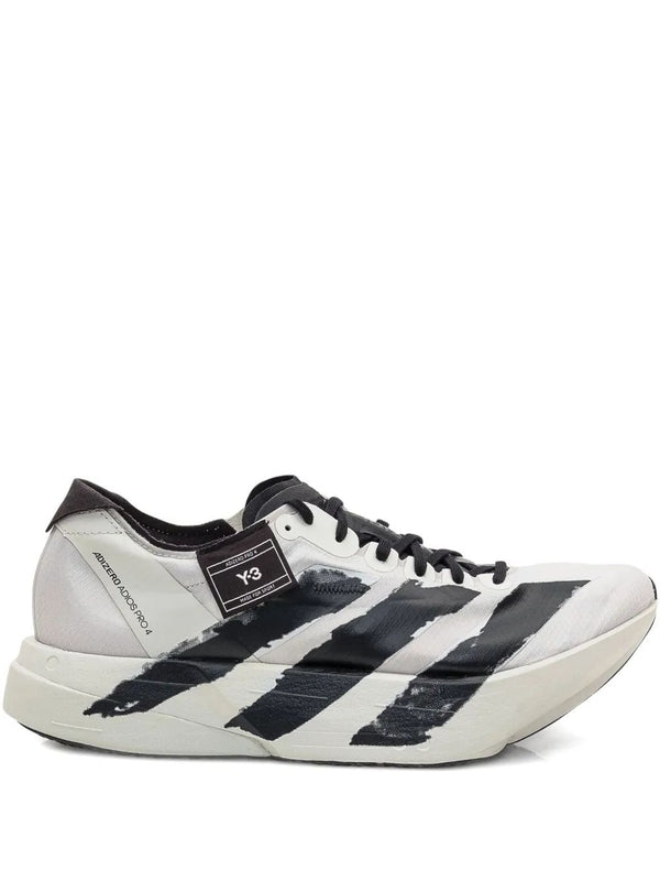 Y-3 Grey Low Top Sneakers