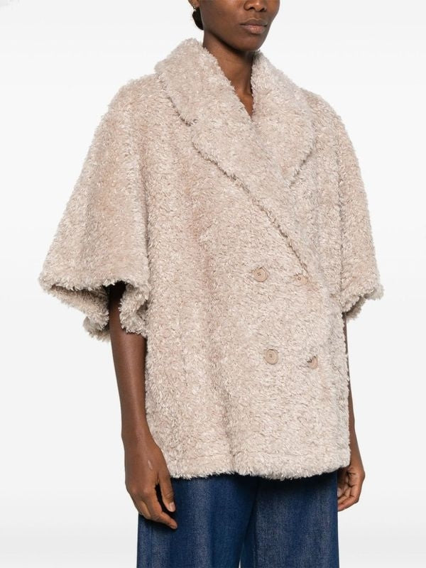 Half Sleeve Shearling Jacket