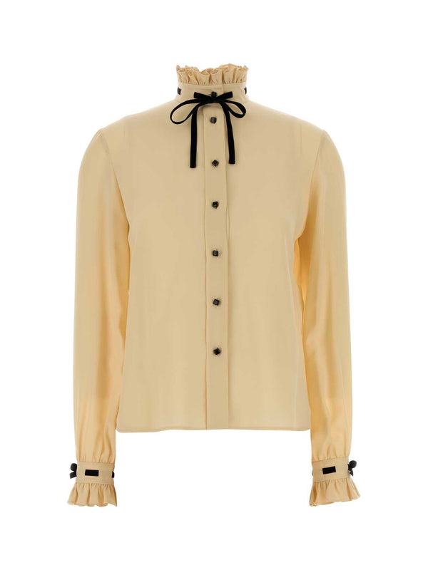 Valentino Yellow Shirts & Blouses