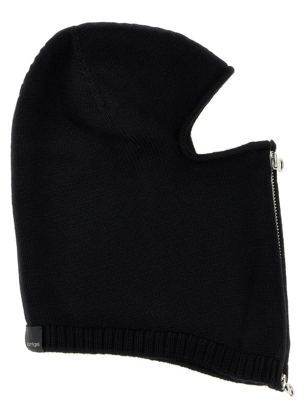 Zipper Wool Balaclava