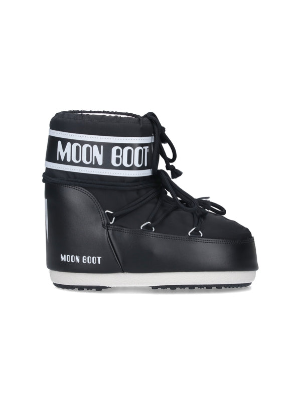 Icon Logo Lace-Up Boots