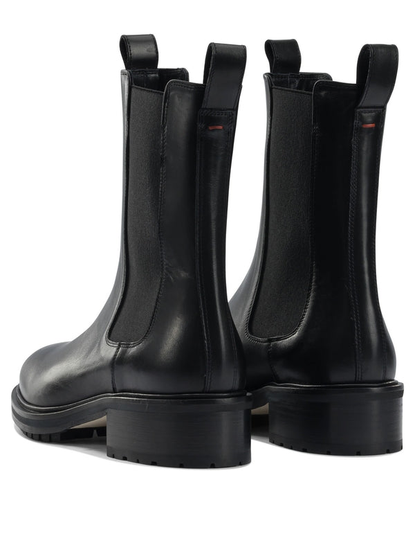 Aeyde Black Chelsea Boots