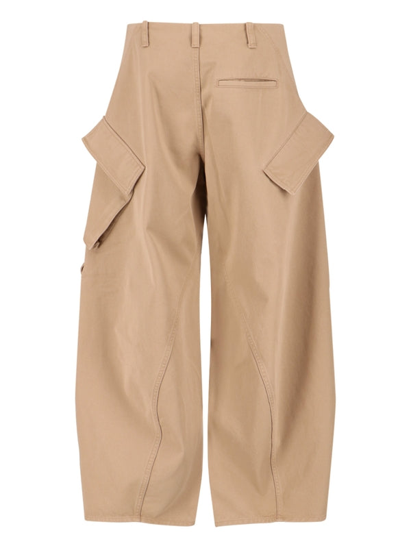 Alaia Beige Casual Pants