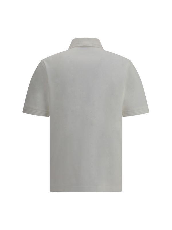 Chest Logo Cotton Polo Shirt