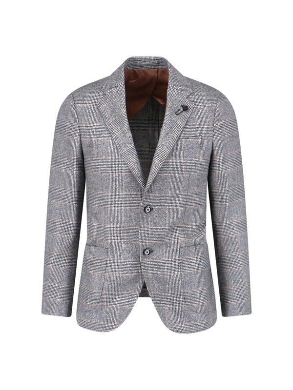 Lardini Grey Tailored Jackets