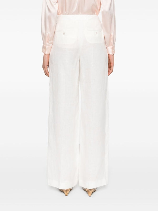 White Linen Pants