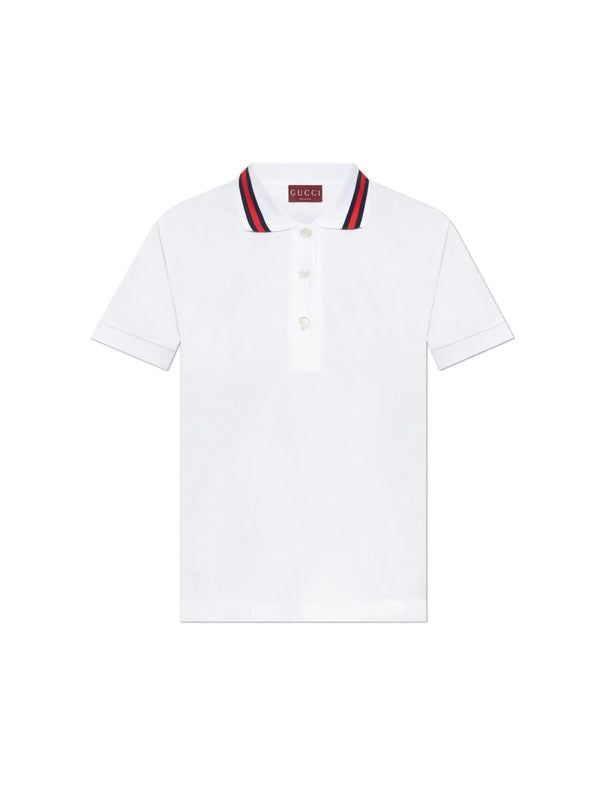 Web Detail Polo Shirt