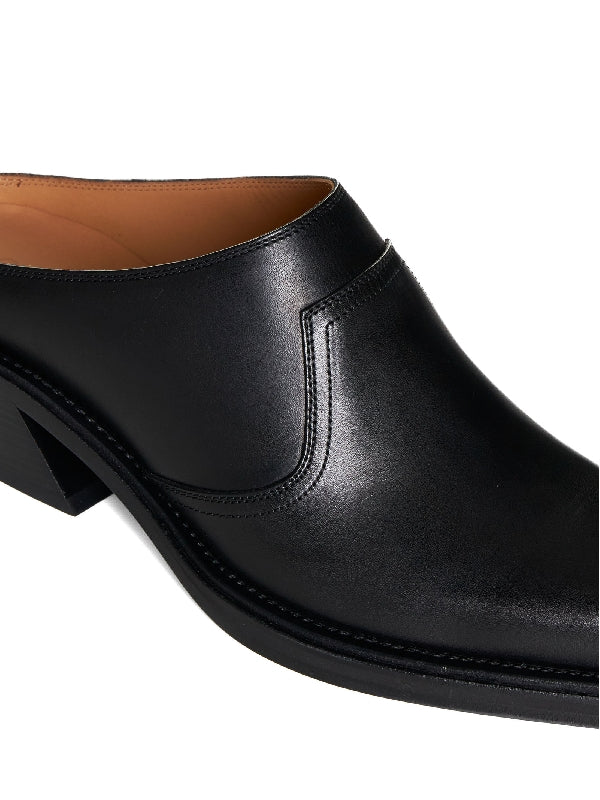 Black Calfskin Blucher